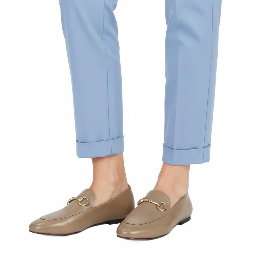 NEW CARRANO women's loida smooth leather loafers in desert - Picture 4 of 4
